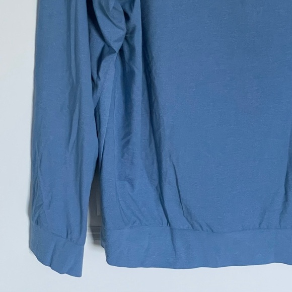 Travis Mathew HERITAGE STRETCH HALF ZIP PULLOVER HEATHER RIVIERA 47086 - Picture 10 of 12